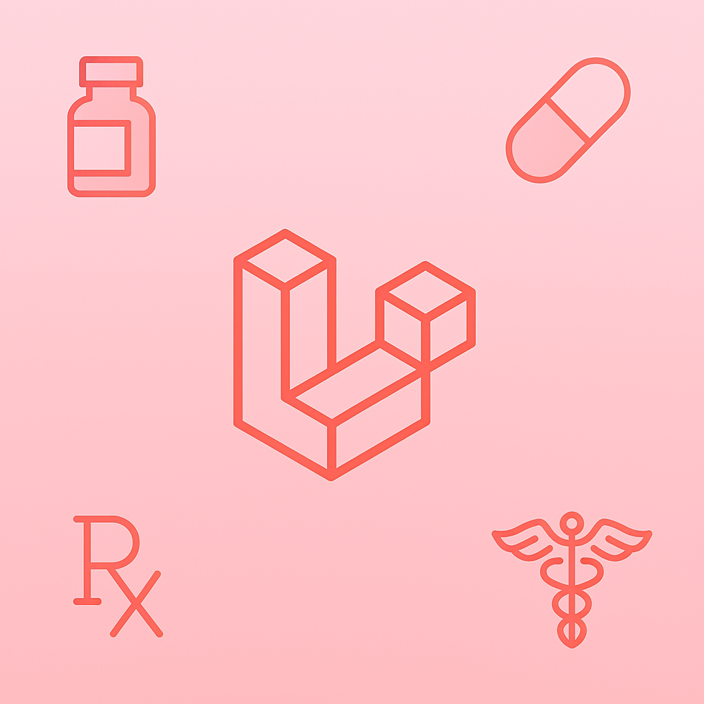 طراحی سایت داروخانه با لاراول