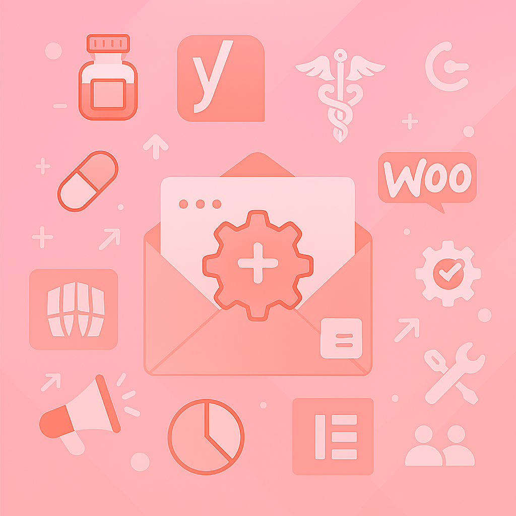 افزونه های طراحی سایت داروخانه